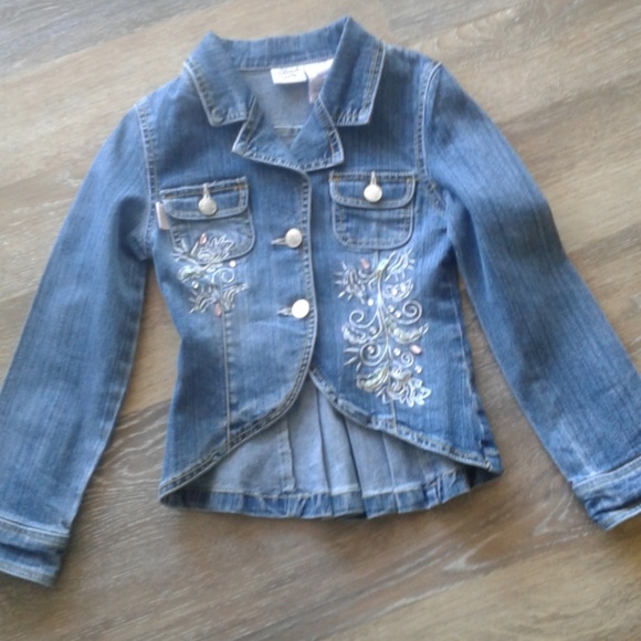 Disney Other - Disney Cheetah Girls Denim Jacket sz 7-8